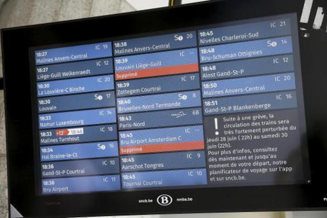 Spoorstaking - "Wat we missen, is gebaar van tegemoetkoming van spoorwegen"