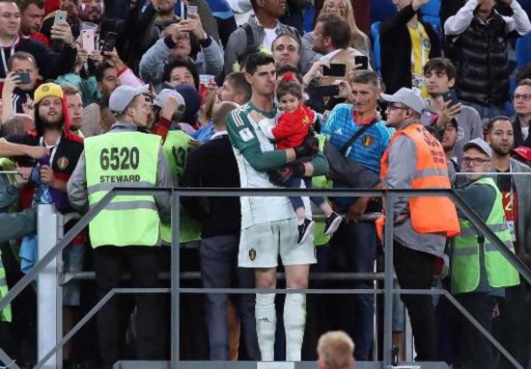 WK 2018 - Thibaut Courtois: "Spijtig om te verliezen van een team dat zo'n antivoetbal speelt"