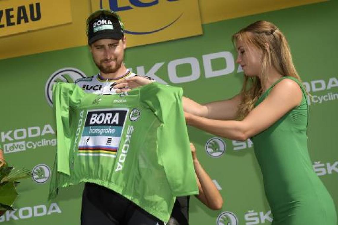 Tour - Peter Sagan pakt 89e groene trui en evenaart record van Erik Zabel