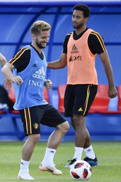 WK 2018 - Dembélé vervangt geschorste Meunier in clash tegen Frankrijk