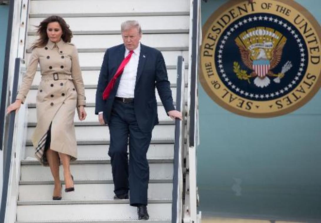 Witte Huis vroeg sobere ontvangst van president Trump