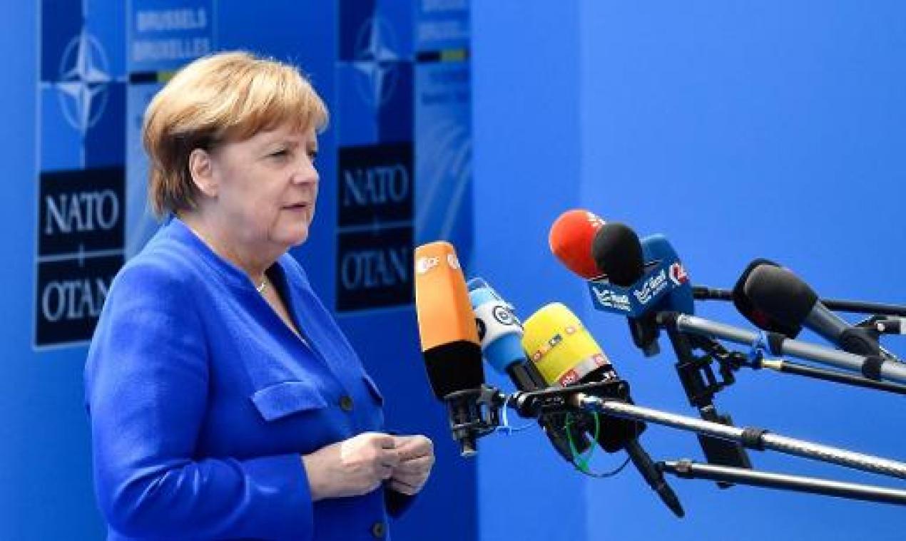 Merkel legt kritiek van Trump naast zich neer