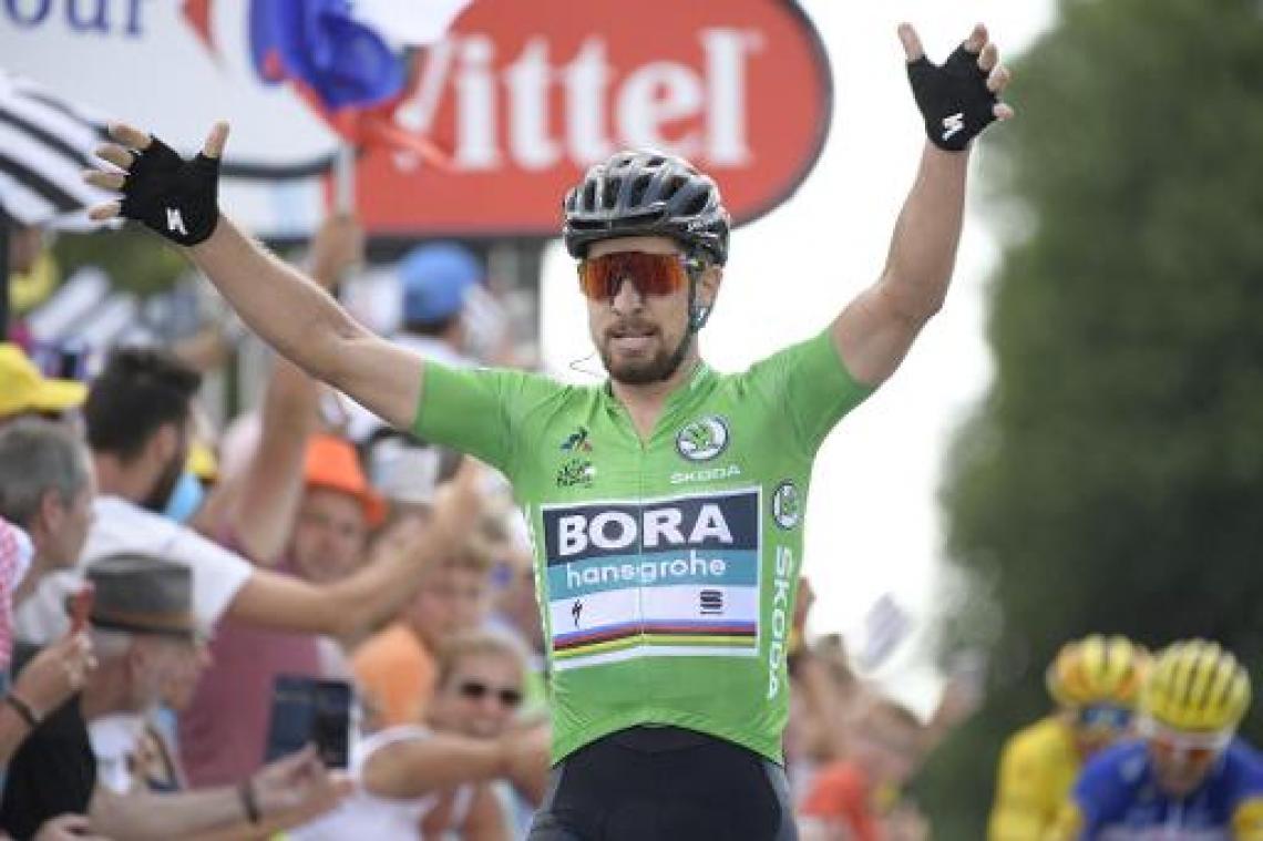 Peter Sagan heeft tweede ritzege beet