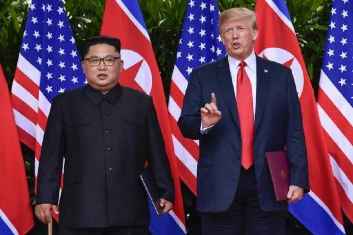 Trump ontvangt brief van Kim Jong-un om hem te bedanken voor zijn inspanningen