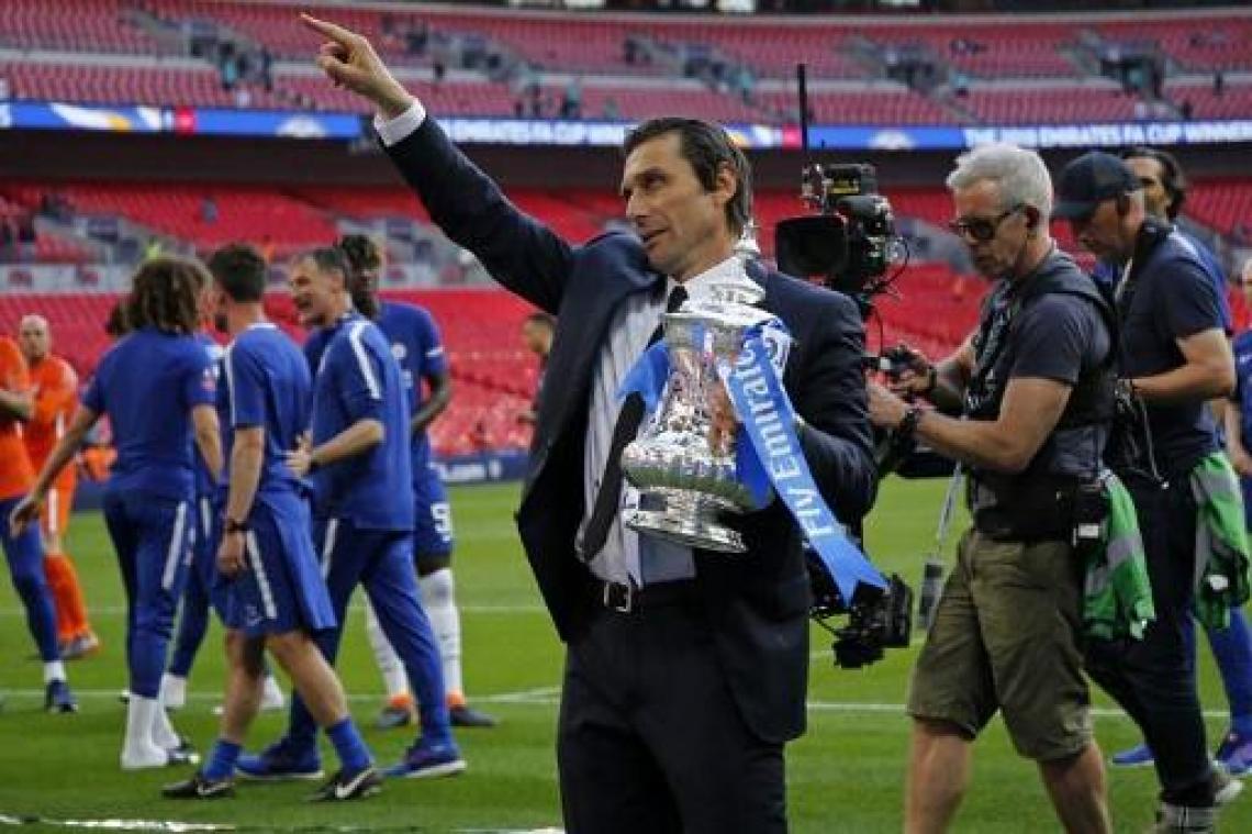 Chelsea bevestigt het vertrek van Antonio Conte