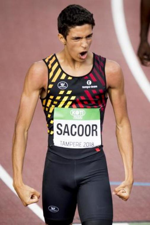 WK atletiek U20 - Jonathan Sacoor snelt naar goud op 400m met nieuw BR U20