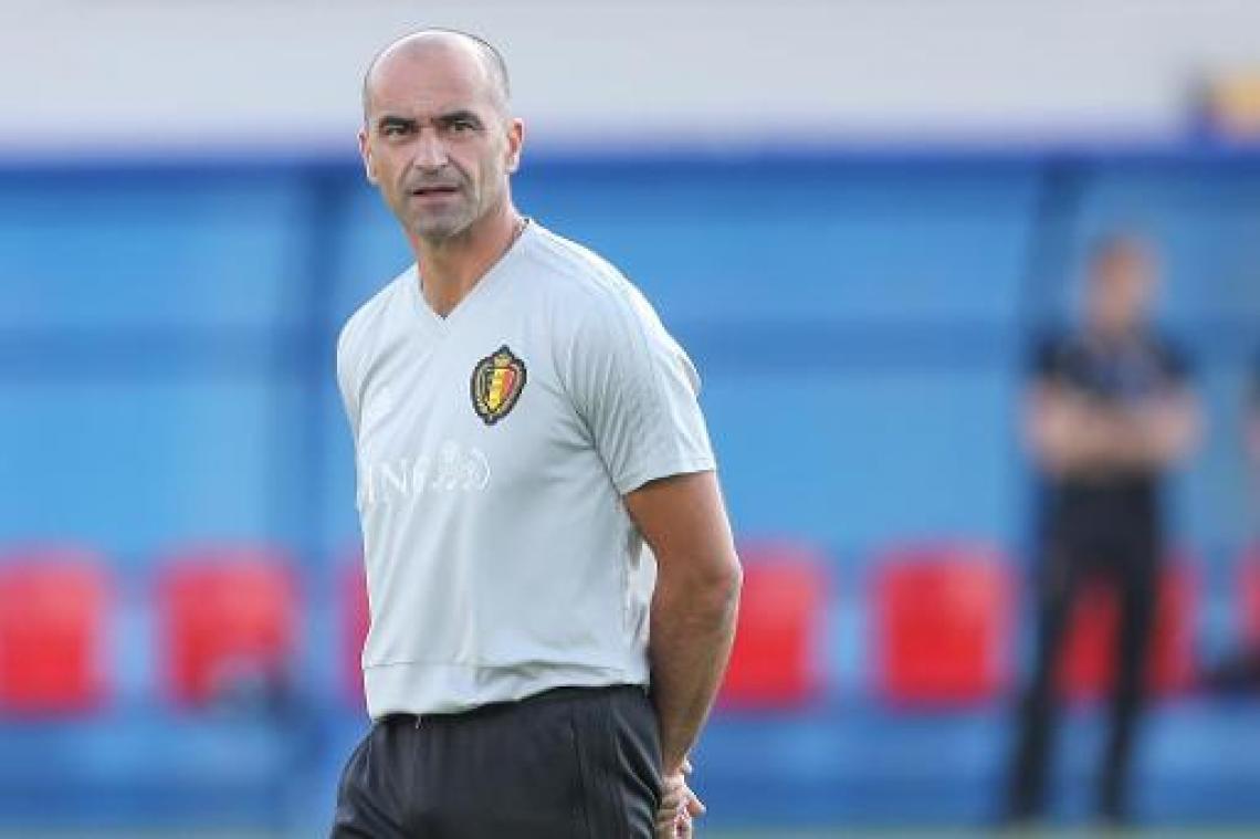 Roberto Martinez: "Zullen beste team opstellen, maar veranderingen niet uitgesloten"
