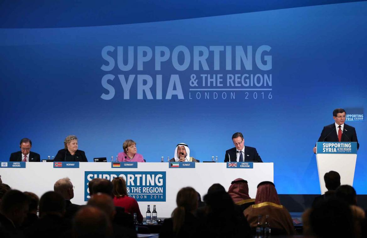 Wereldleiders mikken op 8 miljard euro voor Syrië