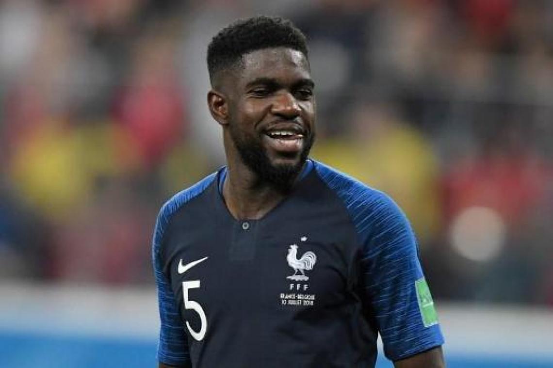 Kritiek van Rode Duivels laat Samuel Umtiti onverschillig