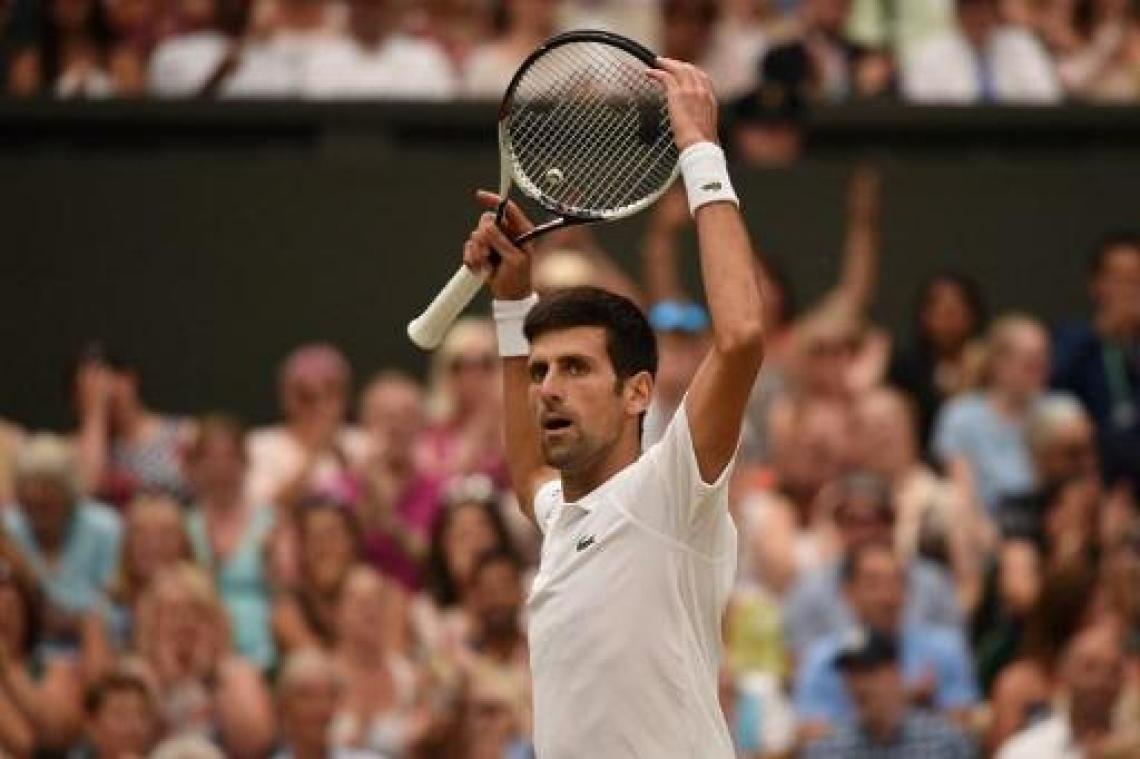Novak Djokovic speelt op Wimbledon finale tegen Kevin Anderson
