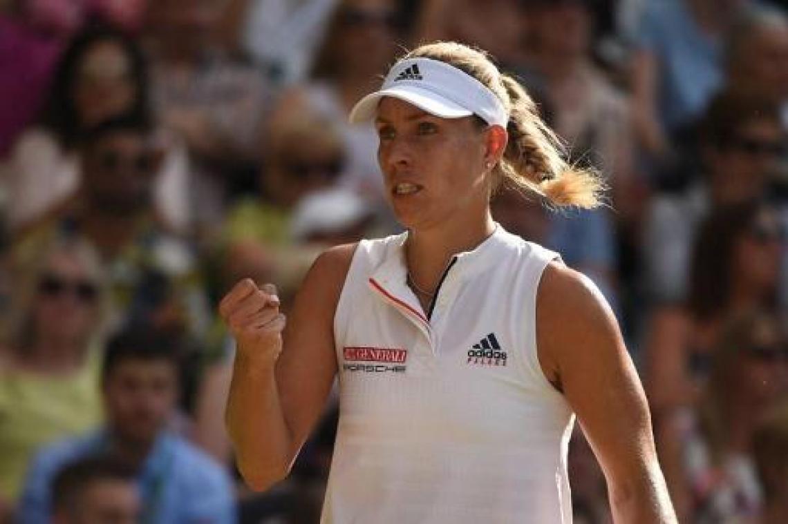 Wimbledon - Angelique Kerber verovert derde grandslamzege na overwinning tegen Serena Williams
