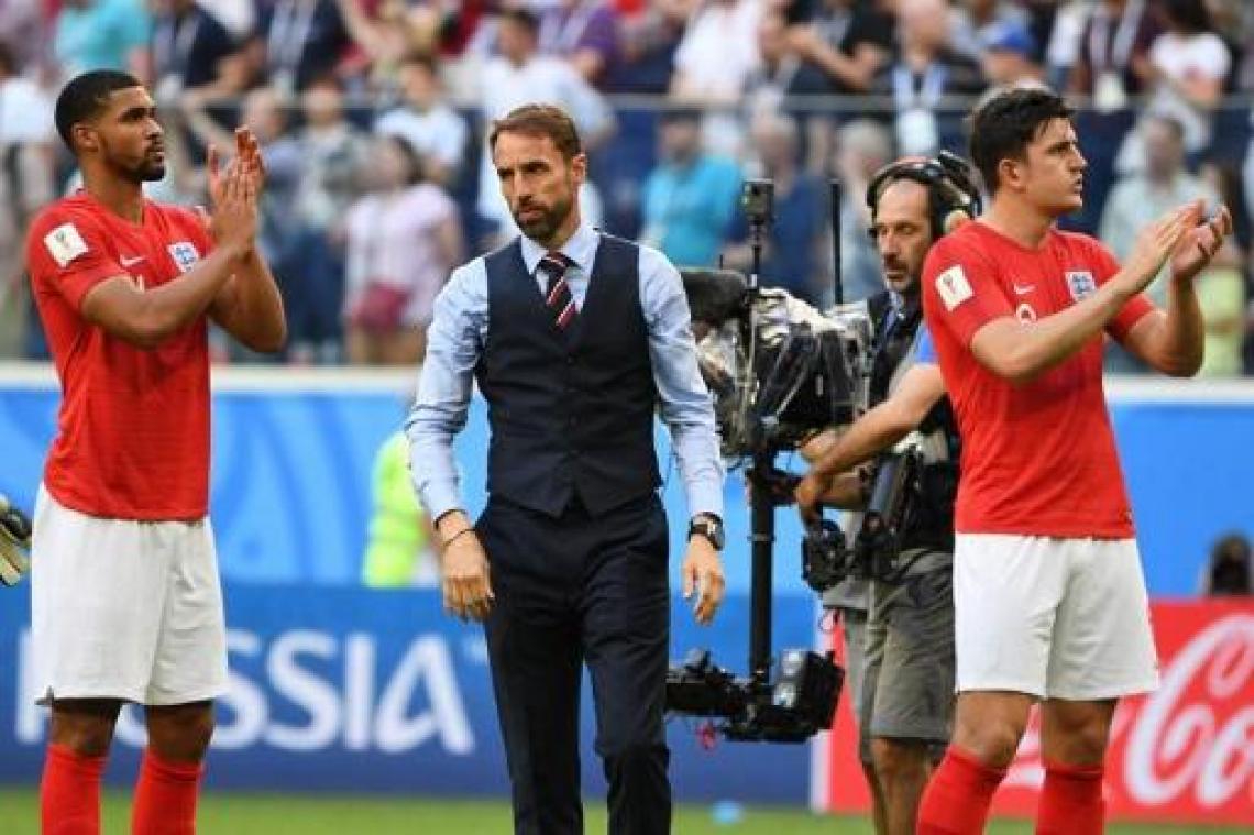 WK 2018 - Gareth Southgate zag Engeland verliezen "tegen een van de beste teams in de wereld"
