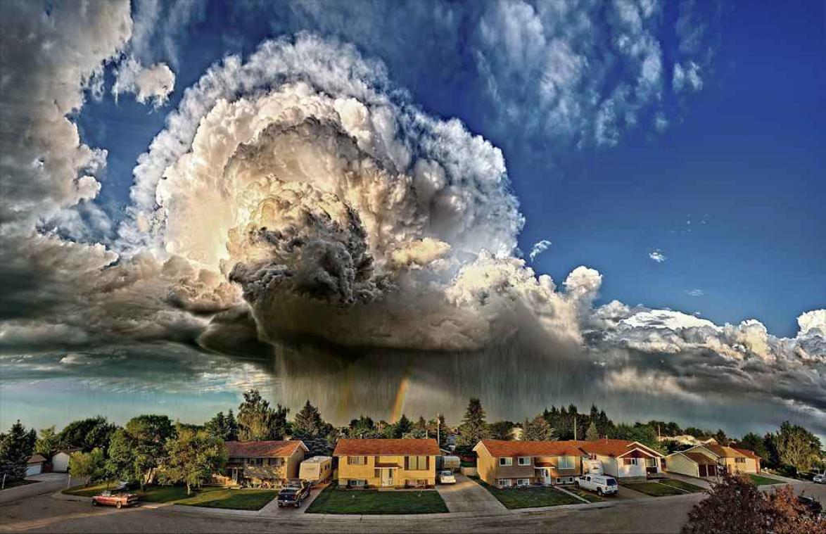 Tien adembenemende foto's van stormwolken