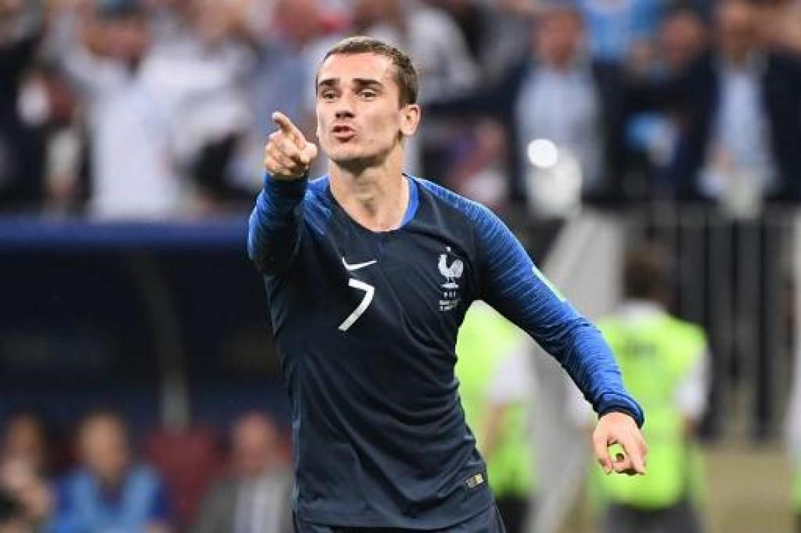 WK 2018 - Fransman Antoine Griezmann Man van de Match na finalezege tegen Kroatië