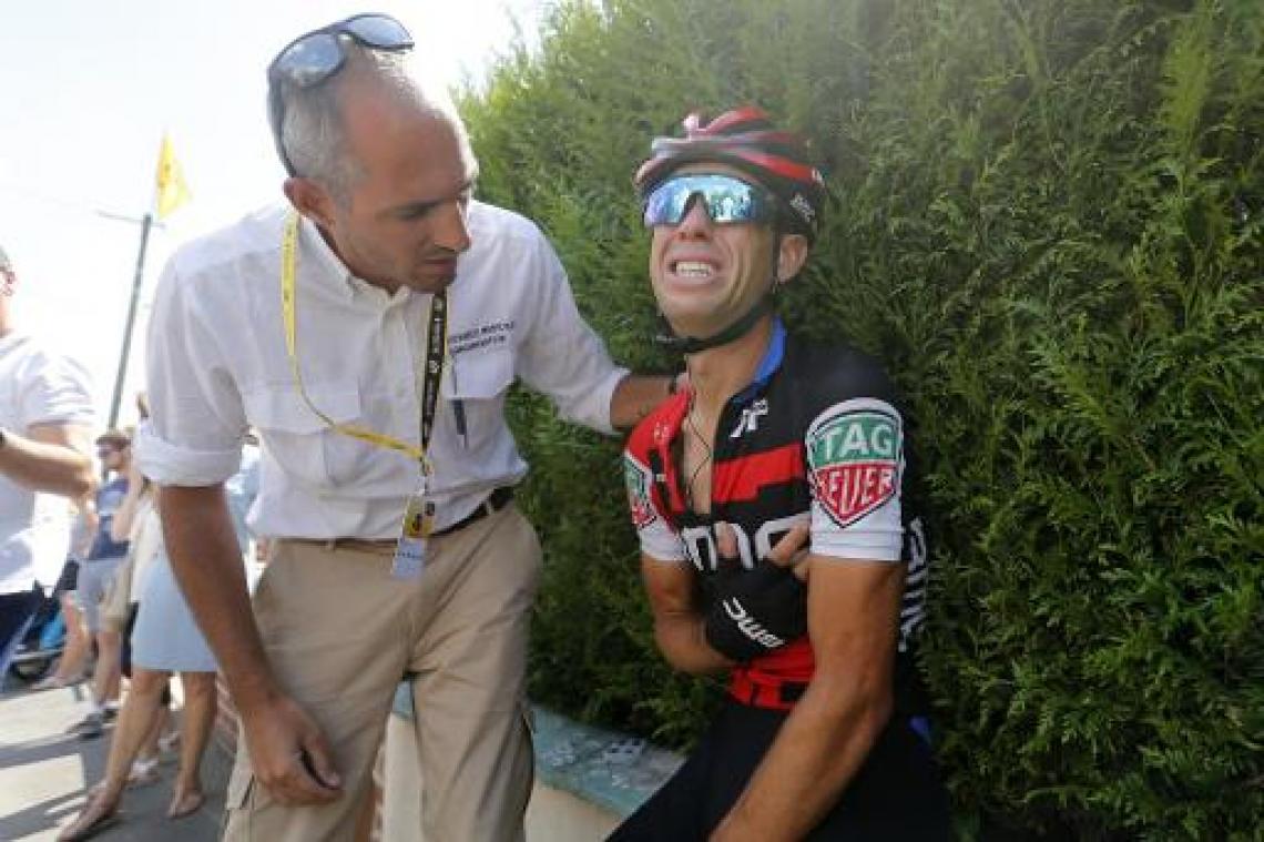 Tour de France - Sleutelbeenbreuk houdt Richie Porte zes tot acht weken uit competitie