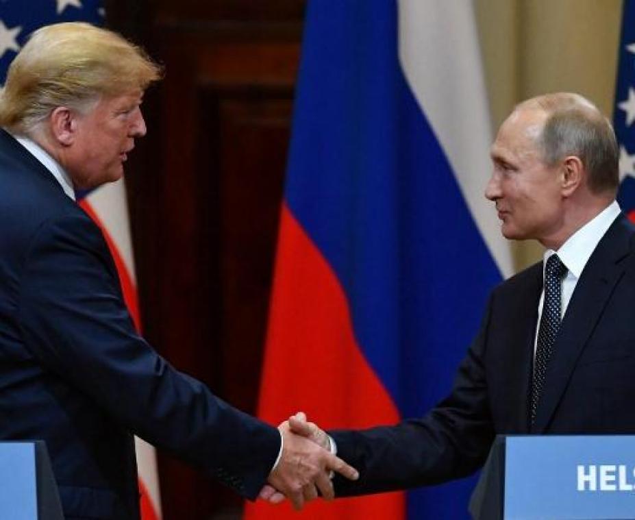 Top Trump-Poetin - Poetin vindt Trump "interessante gesprekspartner"
