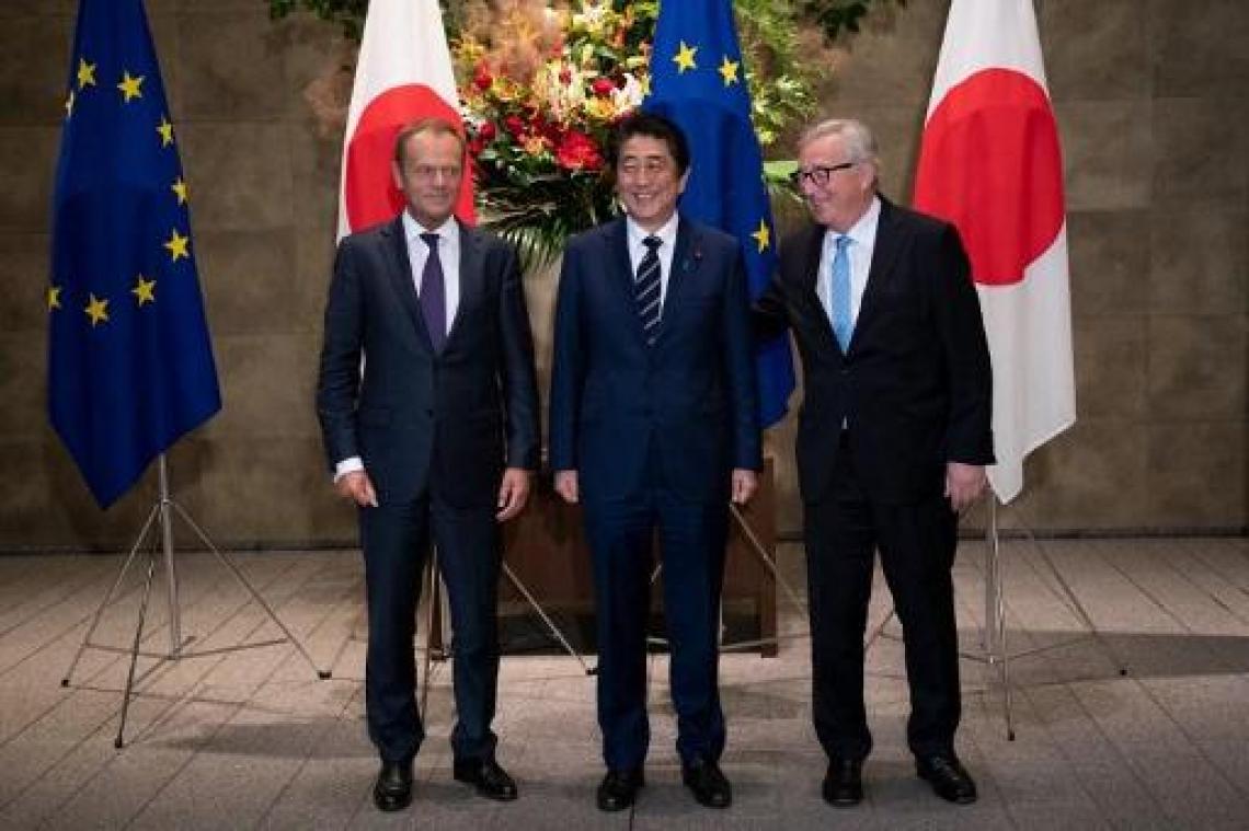 Europese Unie en Japan ondertekenen vrijhandelsakkoord