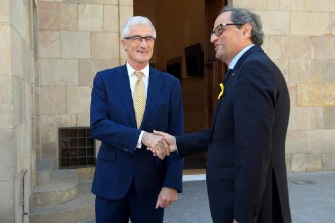Bourgeois steekt als eerste Quim Torra hart onder de riem