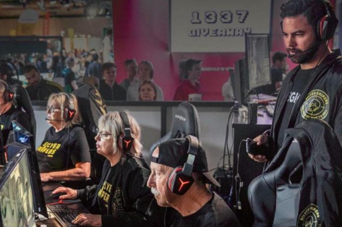 Gamende senioren veroveren met 'sniperteam' de wereld