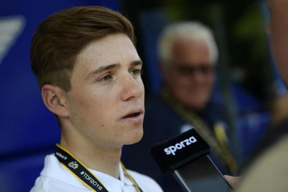 Remco Evenepoel koerst in 2019 al voor Quick-Step