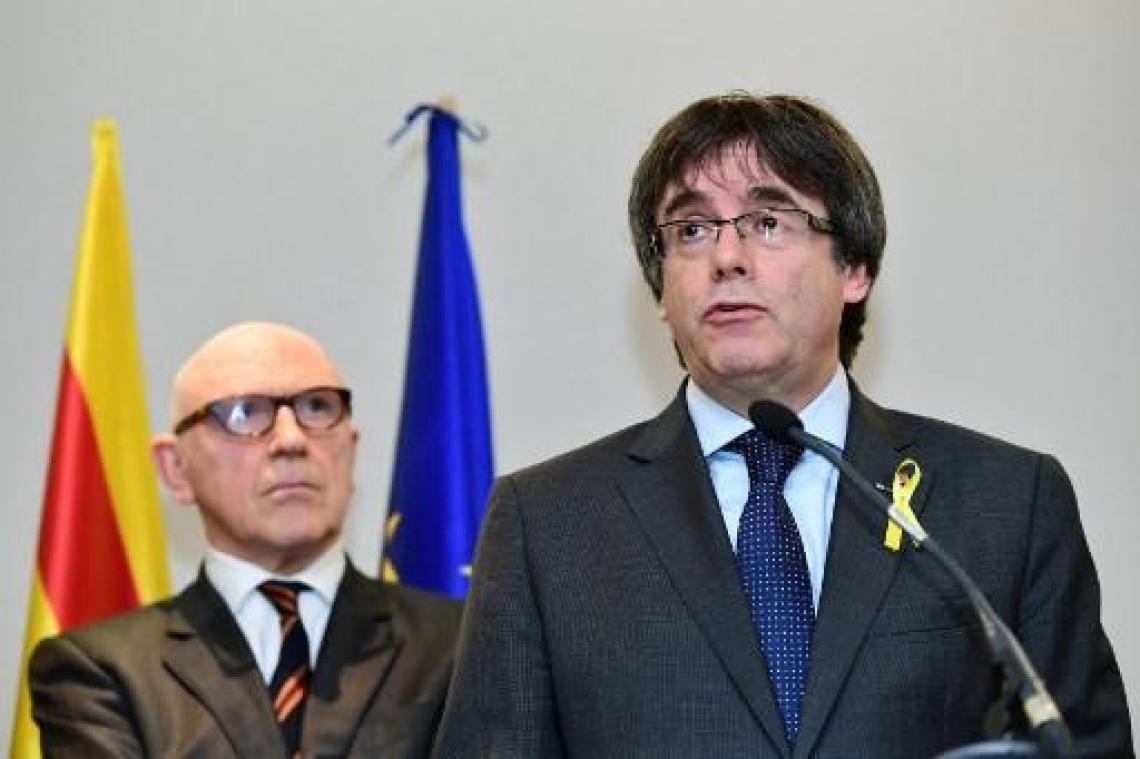 Advocaat Puigdemont: "Bekijken momenteel wat er verder zal gebeuren"