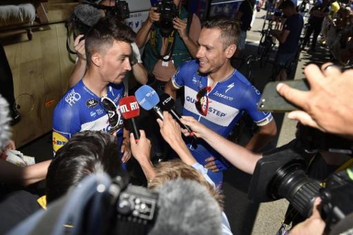 Tour de France - Gilbert offerde zich op voor ploegmaat Alaphilippe