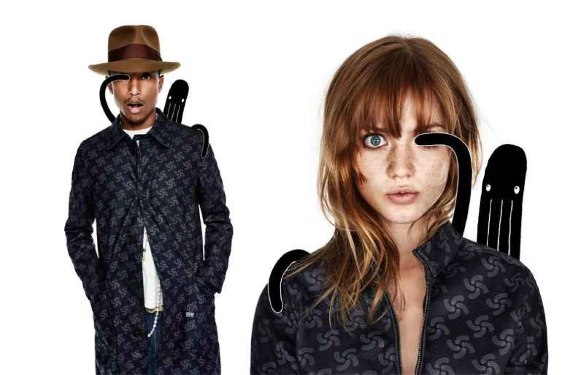 Pharrell Williams koopt zich in bij G-Star Raw