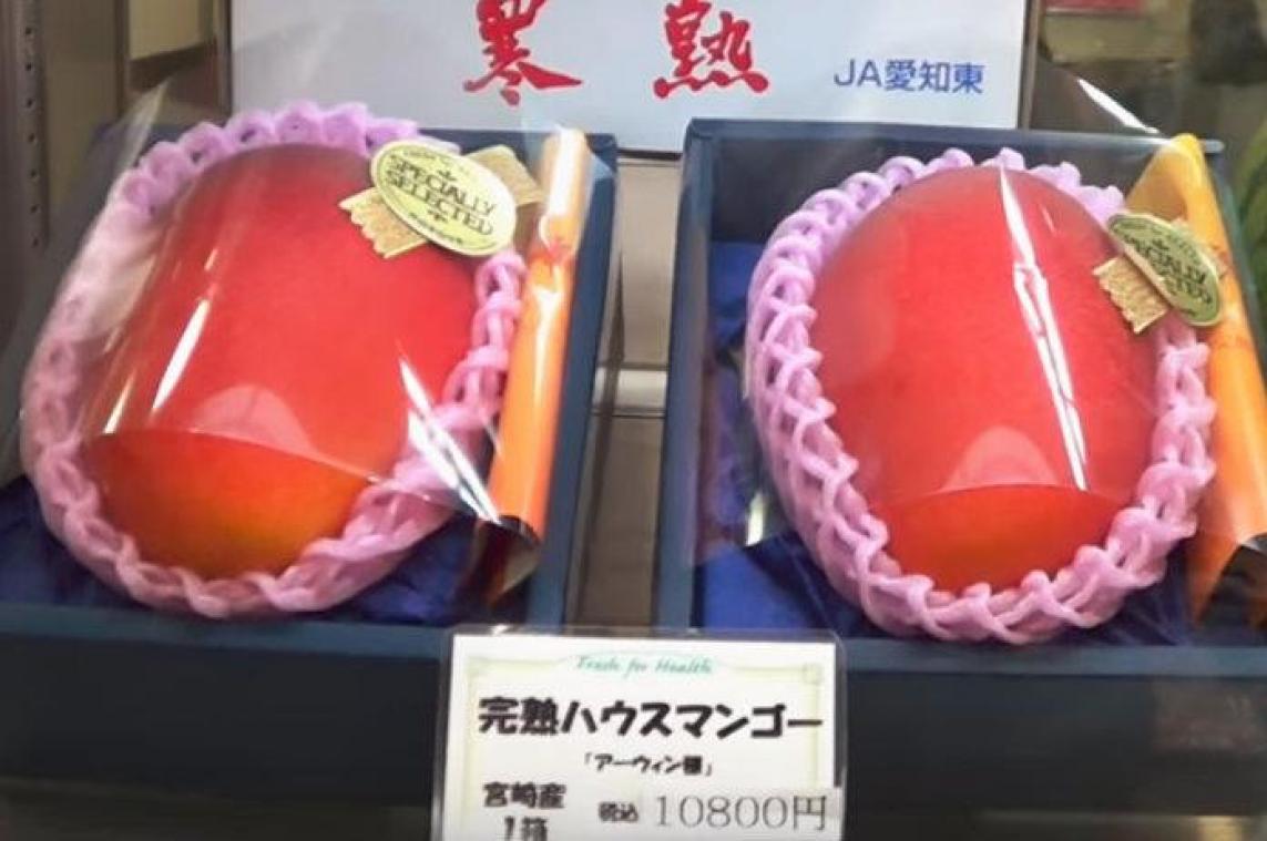 Japan verkoopt allerduurste mango ooit