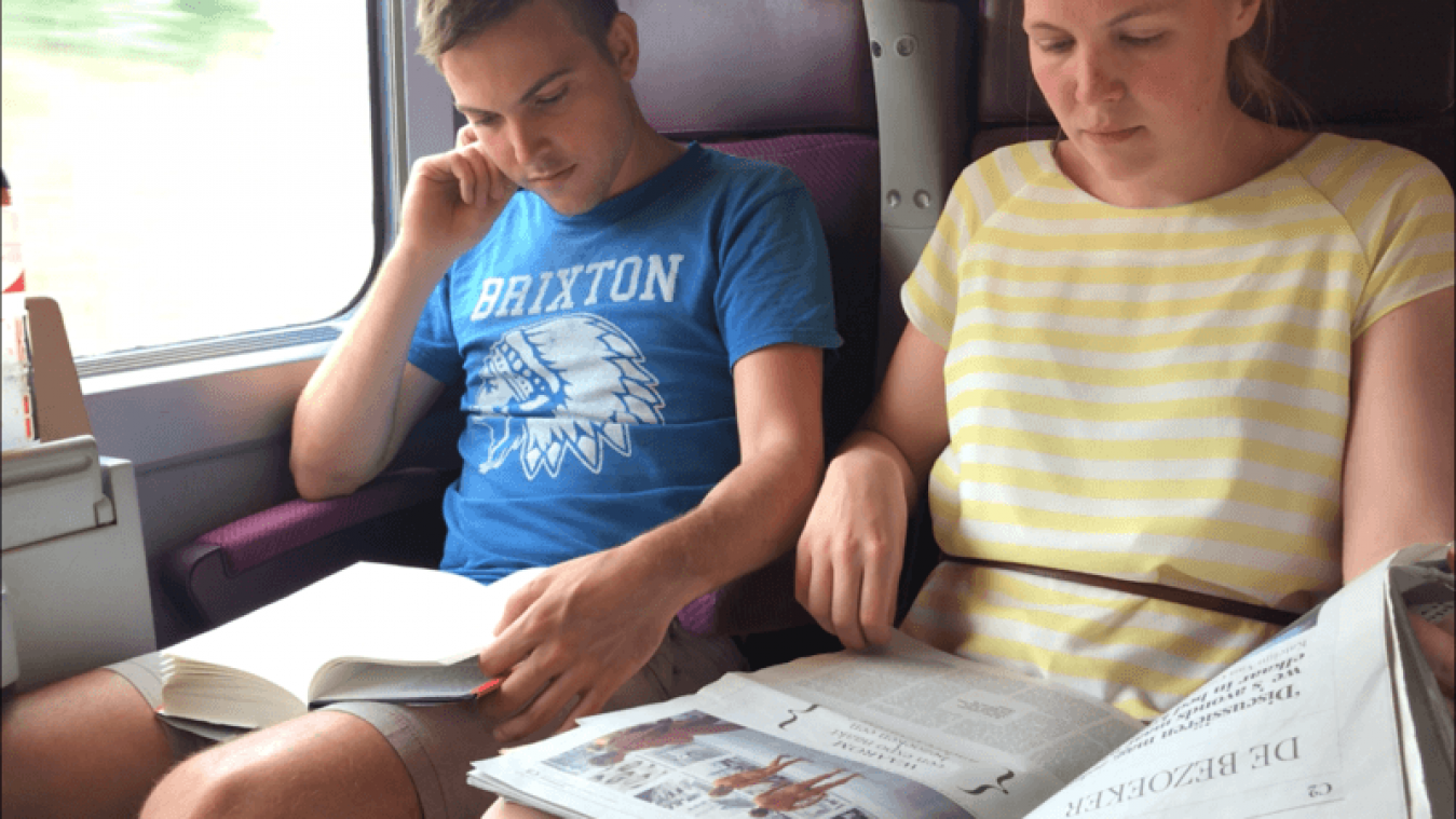 'Betrapt met een boek' gaat Europa in met Sander