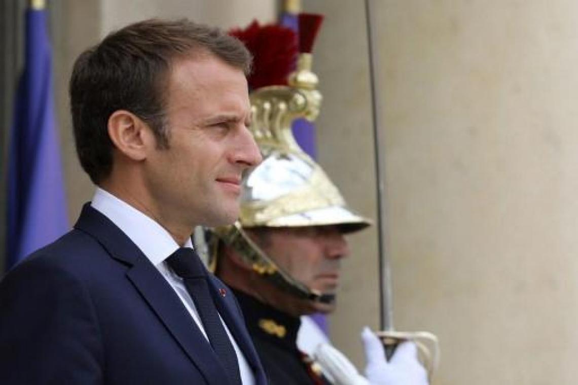 Zaak-Benalla - Macron: "Ik ben de verantwoordelijke"