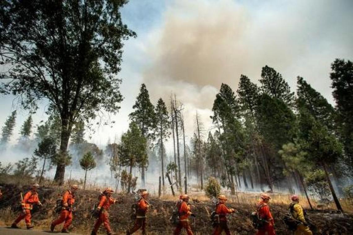 Yosemite National Park gedeeltelijk gesloten door natuurbrand