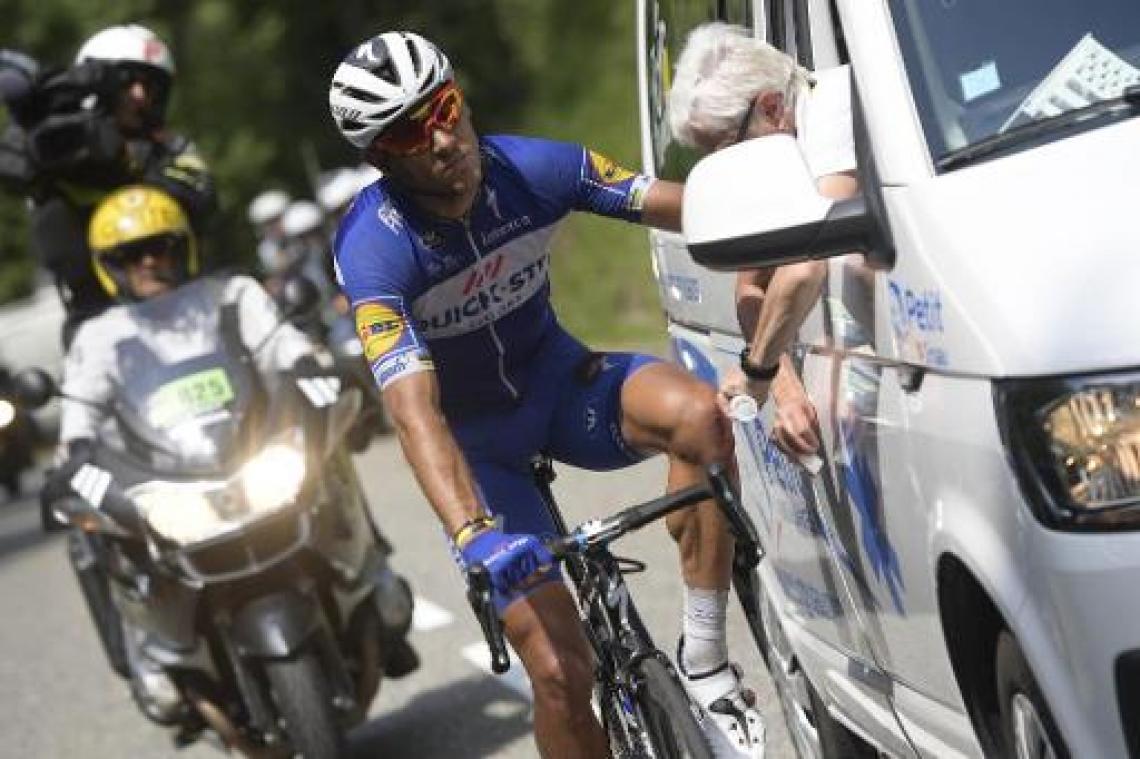 "Ik heb heel veel geluk gehad", beseft Philippe Gilbert na zware crash in Tour de France
