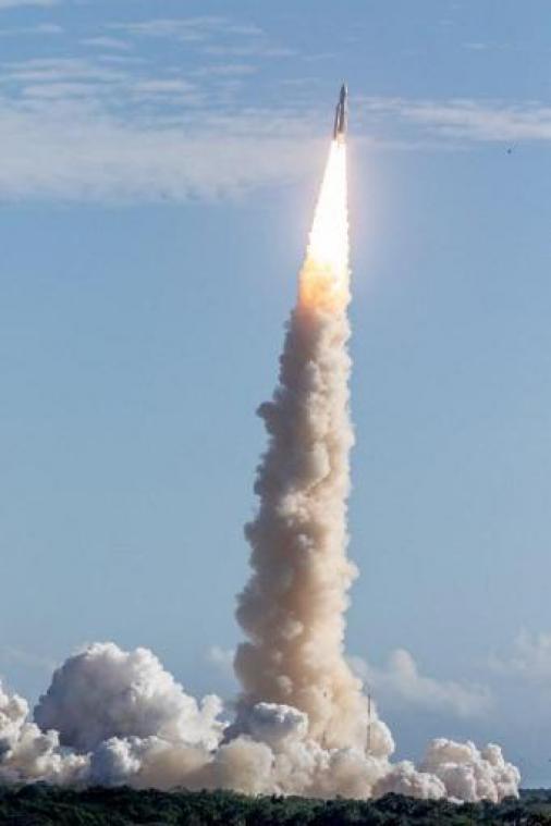 Ariane-draagraket met vier Galileo-navigatiesatellieten gelanceerd