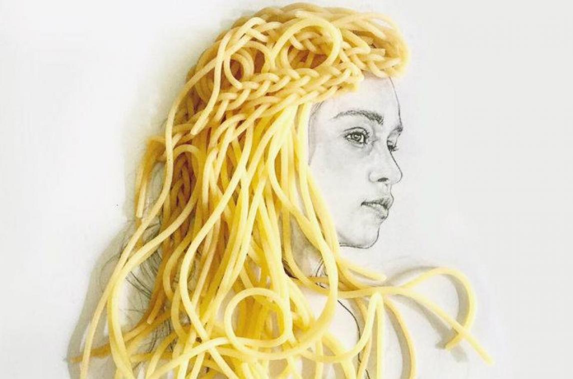 Wanneer pasta kunst wordt