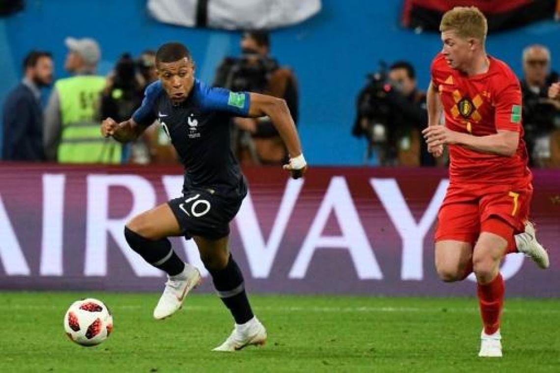Mbappé speelde tegen Rode Duivels met ontwrichte ruggenwervels