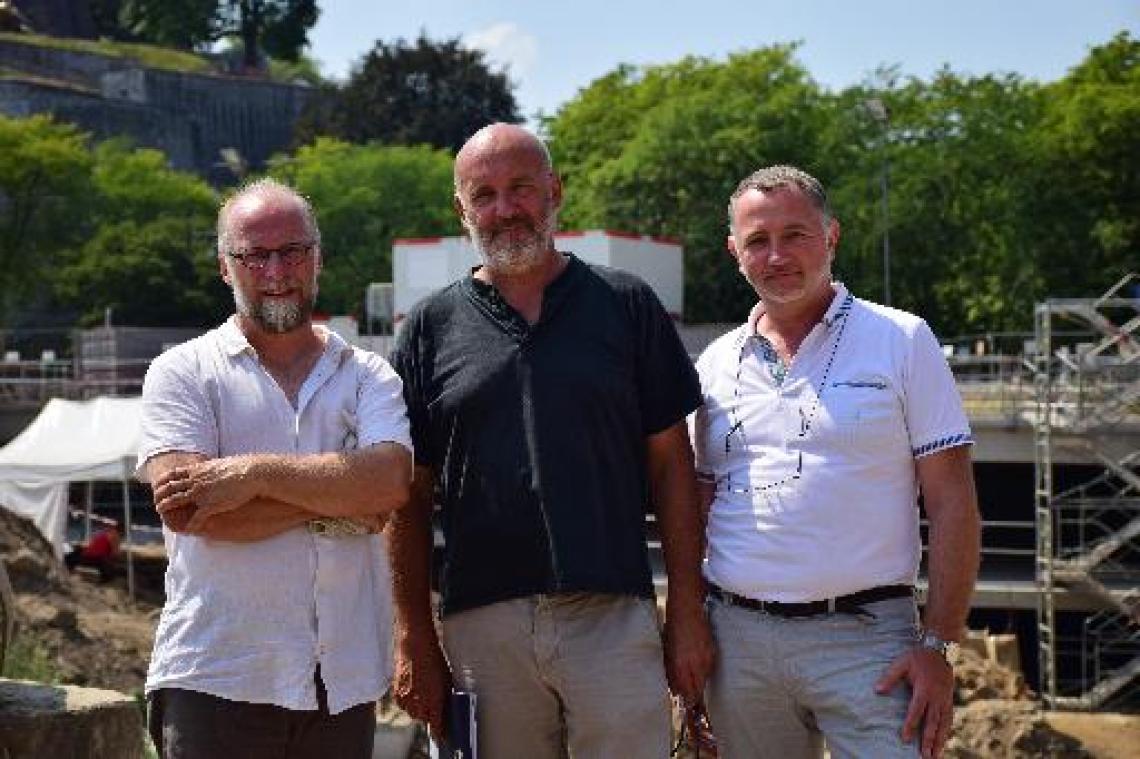 Nieuwe archeologische vondsten in centrum van Namen