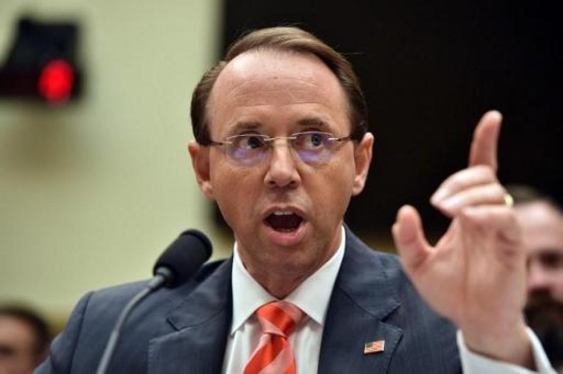 Republikeinen stellen resolutie voor om justitieminister Rosenstein af te zetten