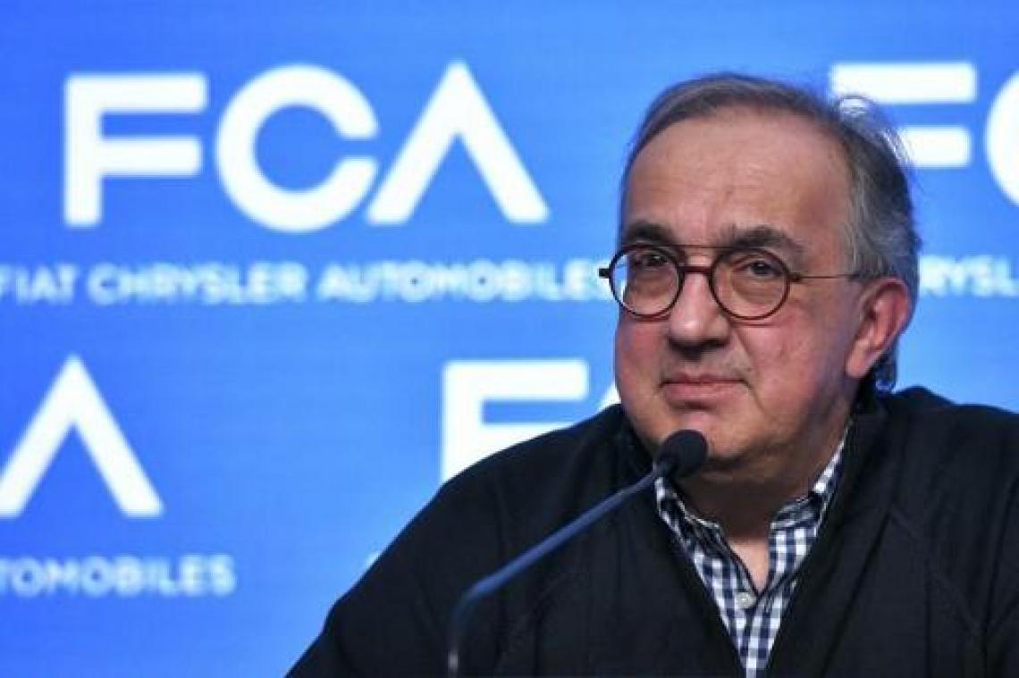 Fiat Chrysler-topman Sergio Marchionne overleden