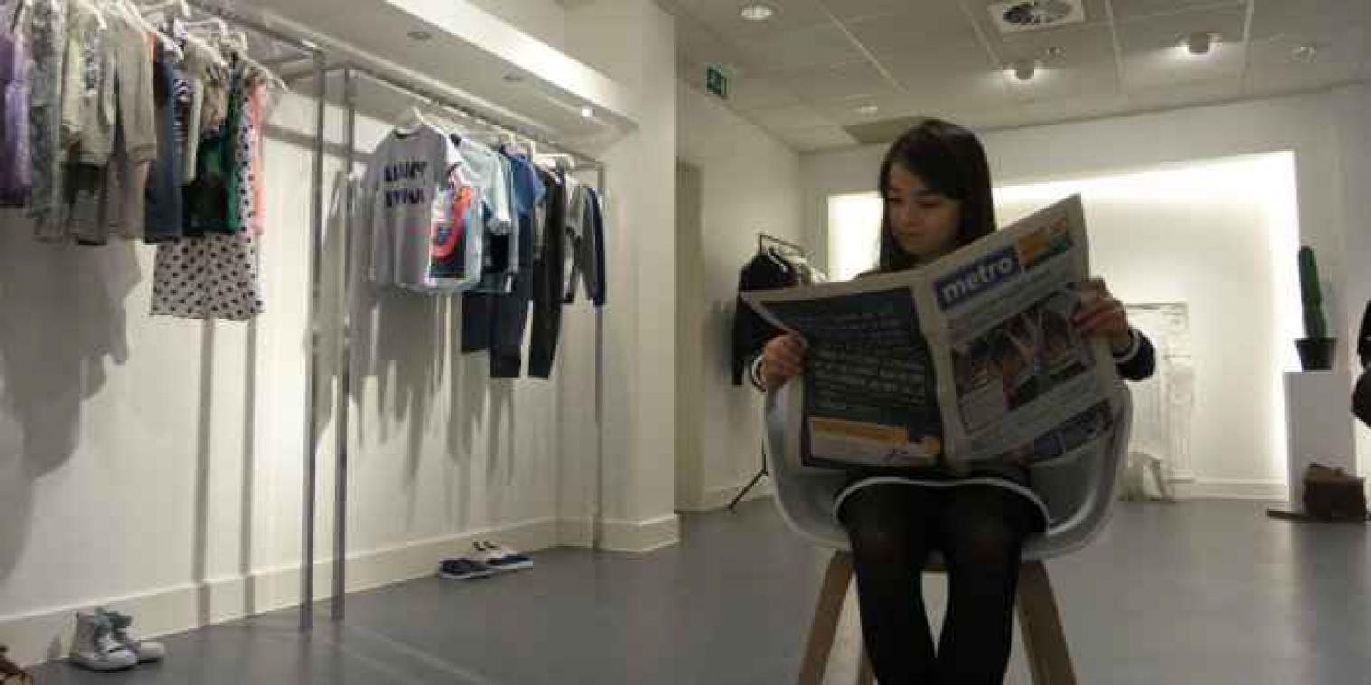 H&M Casting Day jonge modellen samen met Metro