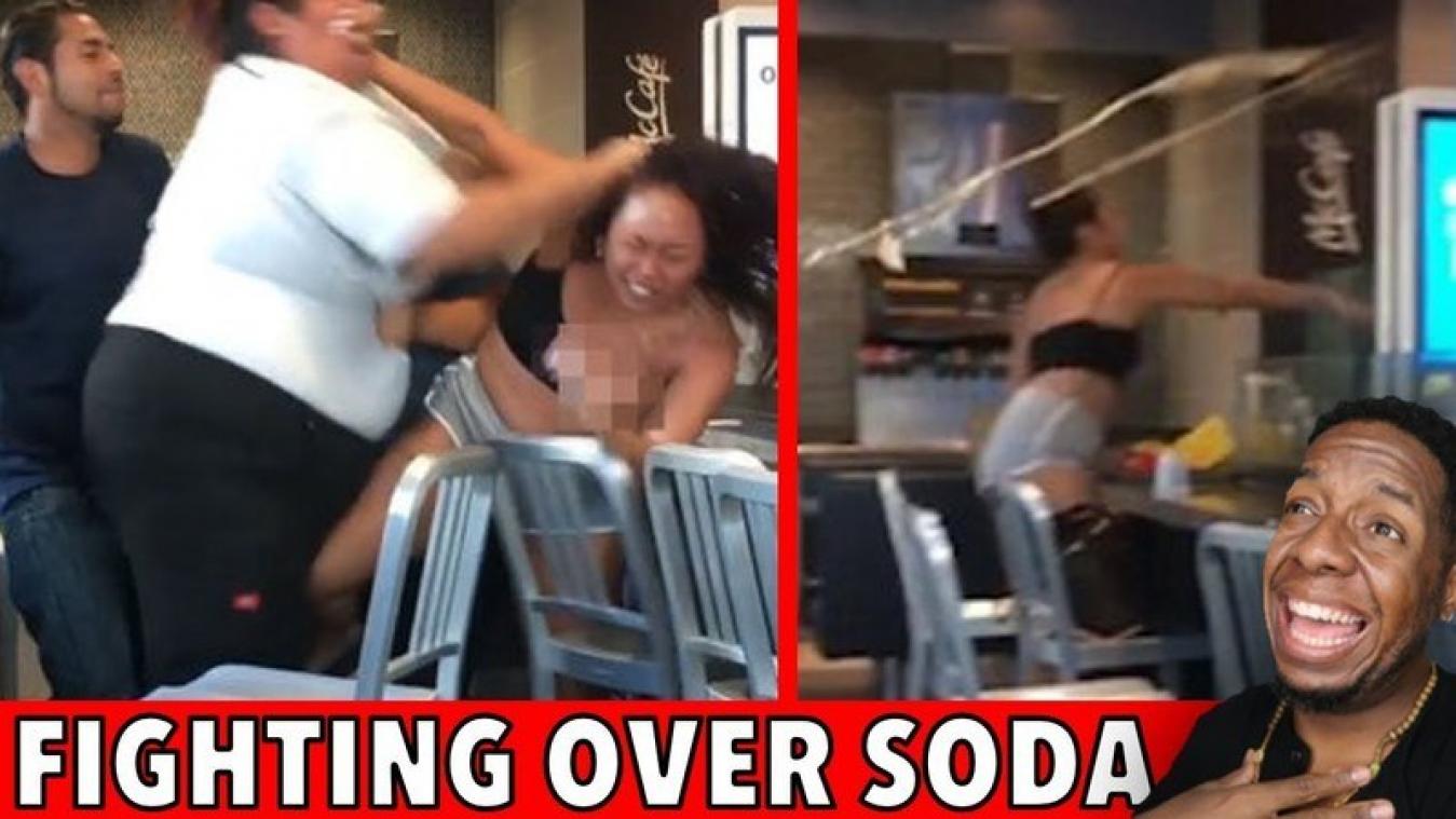 VIDEO. Werkneemster van McDonalds gaat stevig op de vuist met klant