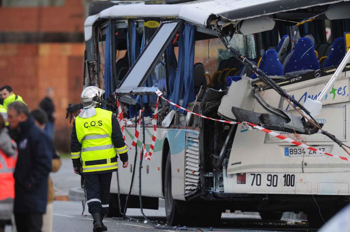 Opnieuw zwaar ongeluk   met schoolbus in Frankrijk