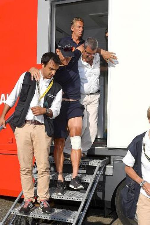 Tour de France - Philippe Gilbert verlaat ziekenhuis in Herentals