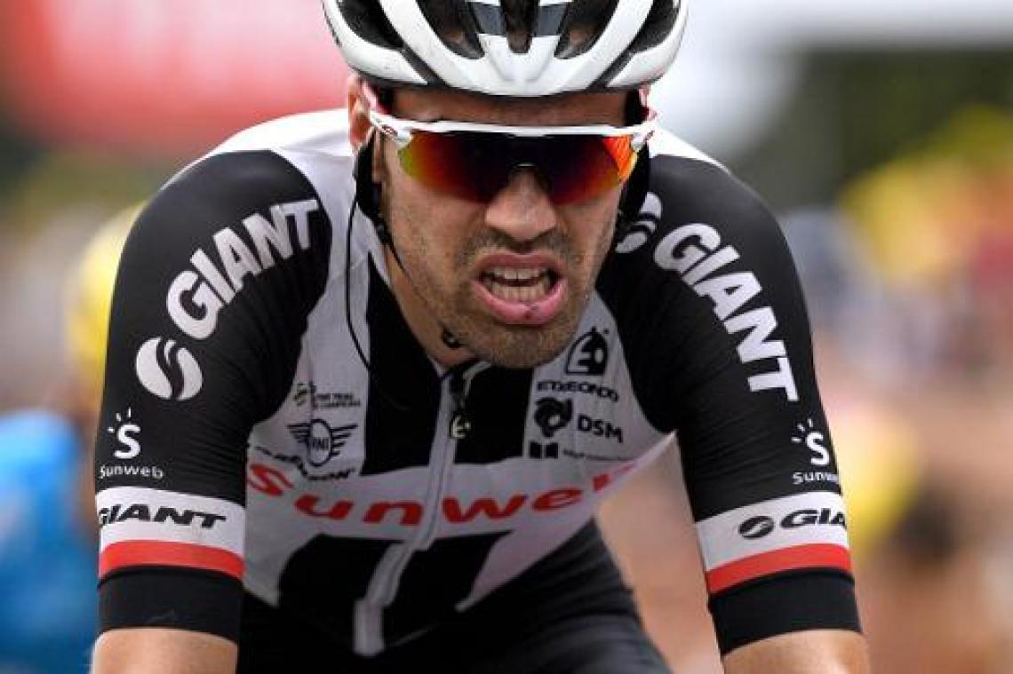 Dumoulin was tijdritpak kwijt: "Er was even paniek"