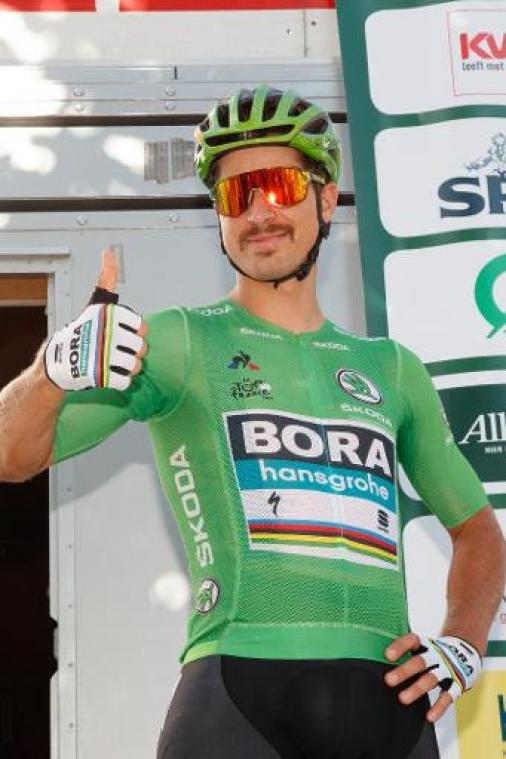 Peter Sagan wint na Aalst ook het natourcriterium van Roeselare