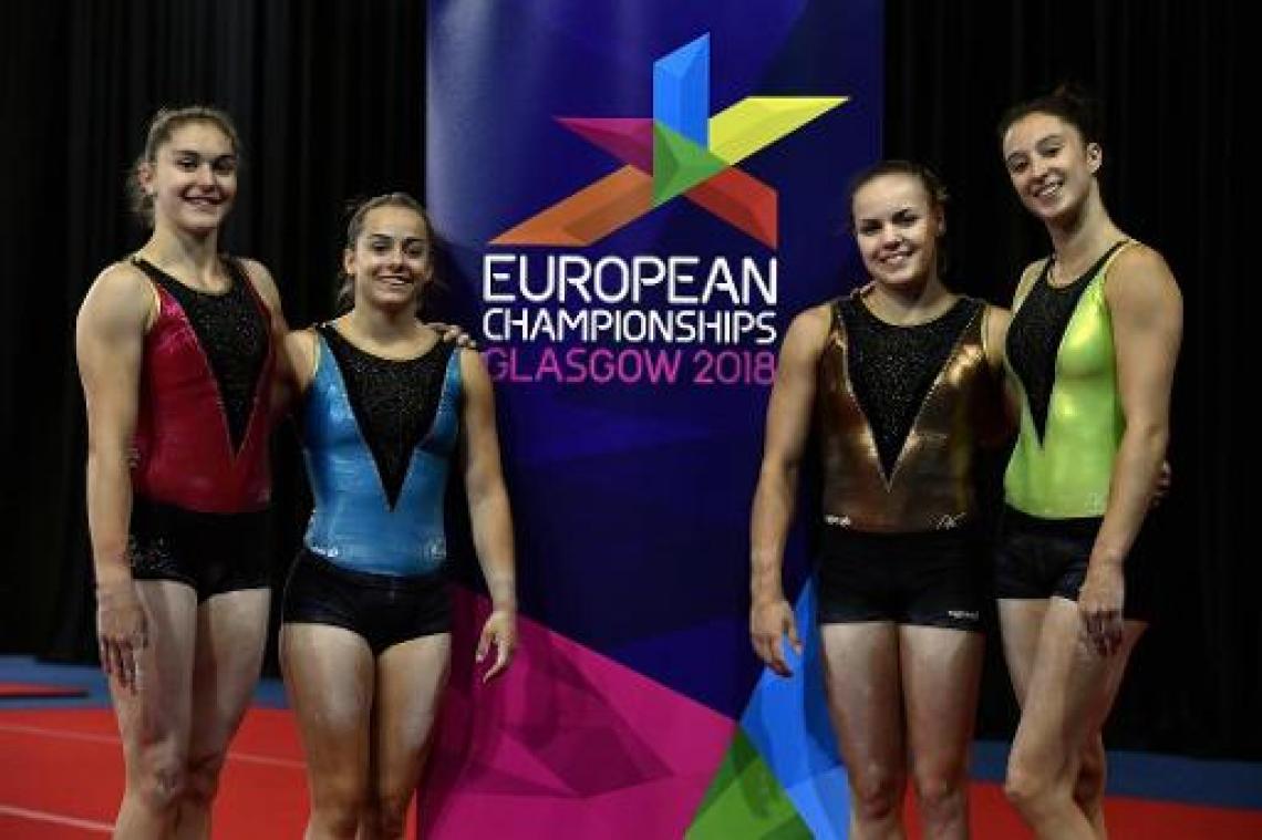 Glasgow 2018 - Belgische turnsters bereiken finale in teamcompetitie, vier individuele finales
