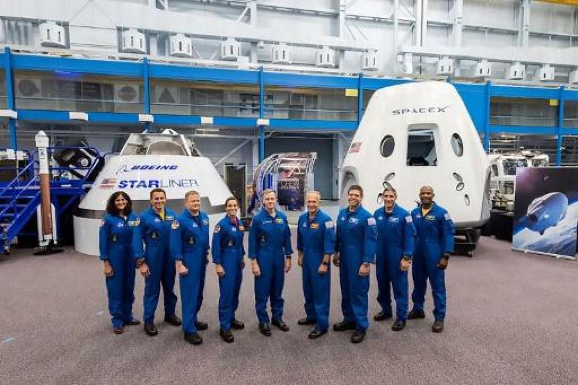 NASA stelt astronauten voor die voor het eerst met privéraket zullen opstijgen