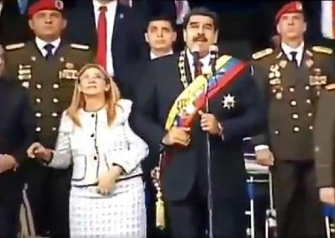 Aanslag Maduro - Zes mensen opgepakt na mislukte aanslag op Venezolaanse president