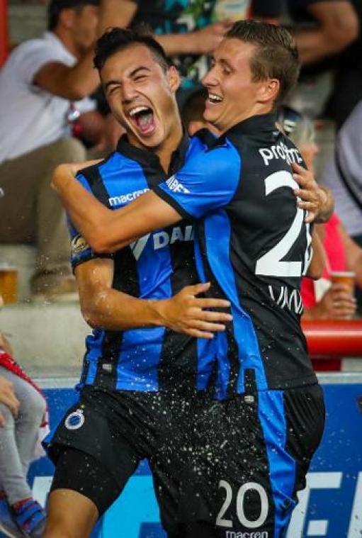 Jupiler Pro League - Club Brugge pakt zege in Moeskroen na 80 minuten met een man minder te hebben gespeeld