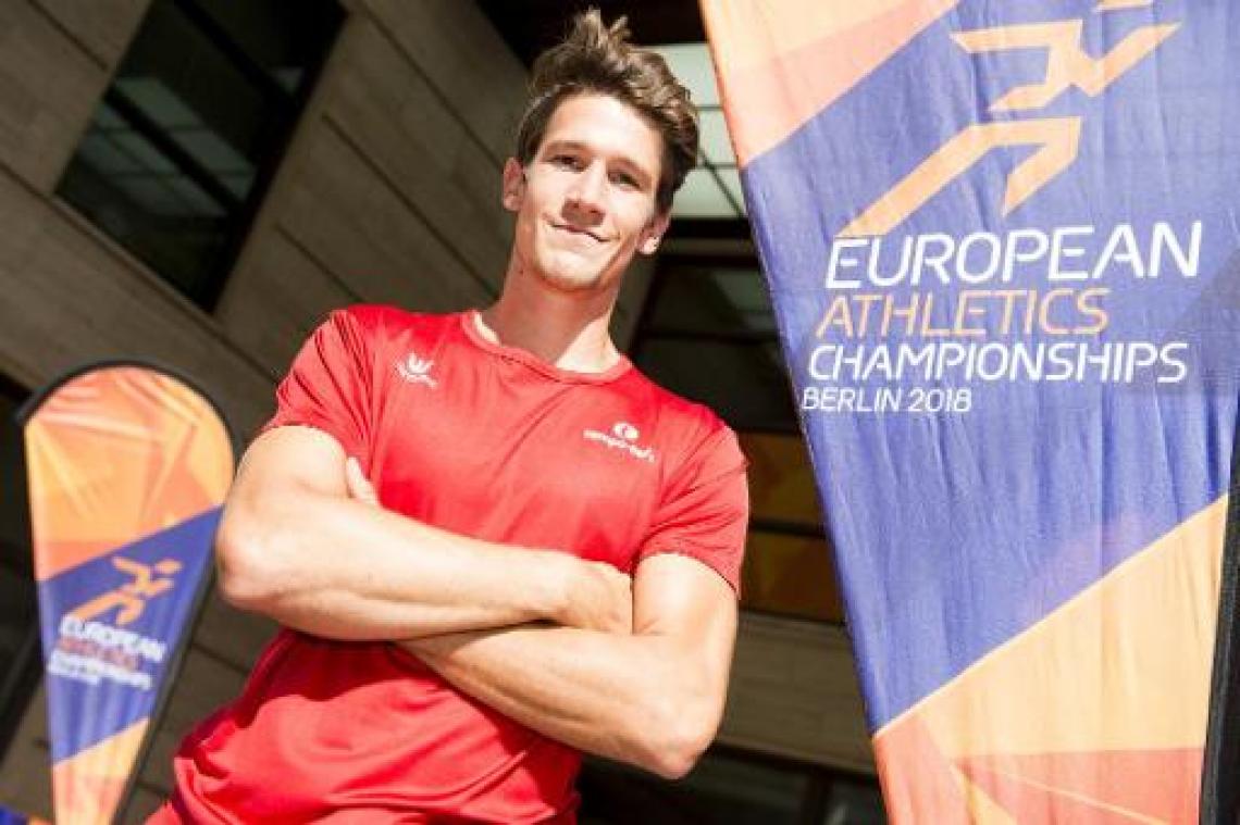 Thomas Van der Plaetsen start tienkamp matig met 27e plaats na 100m