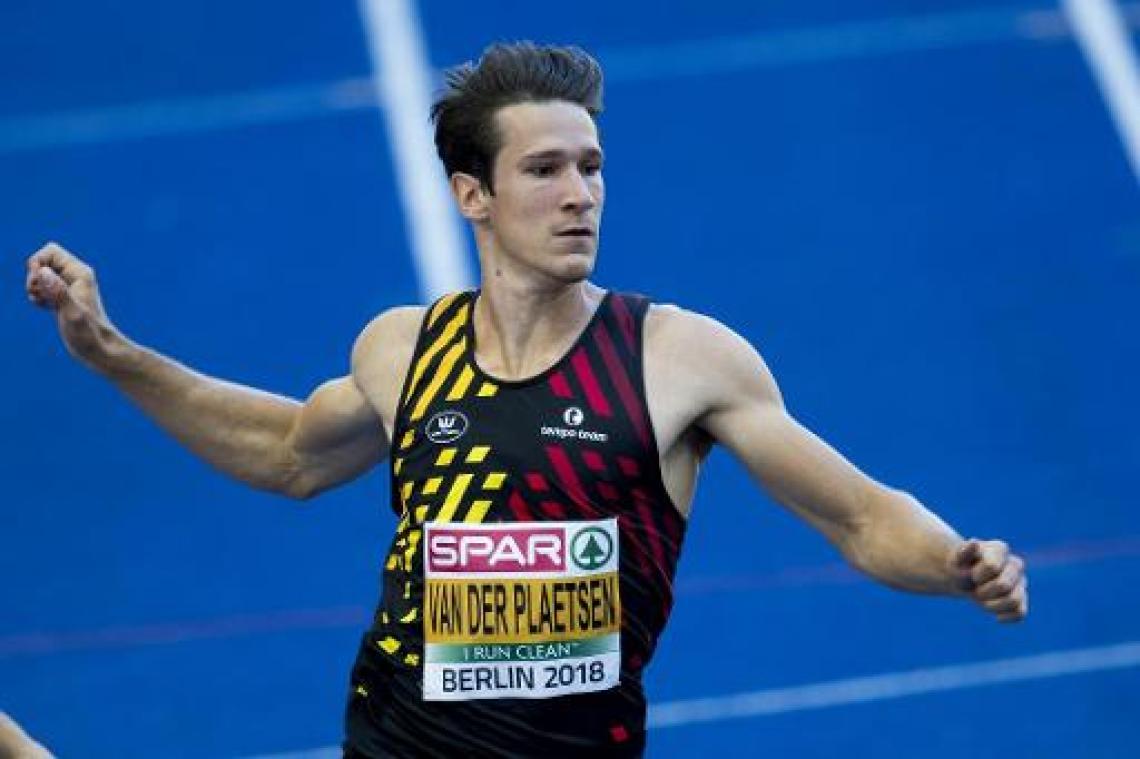 Thomas Van Der Plaetsen wordt vierde in hoogspringen en wint twee plaatsen